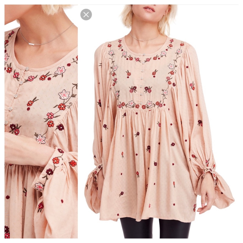 Free People Boho Top